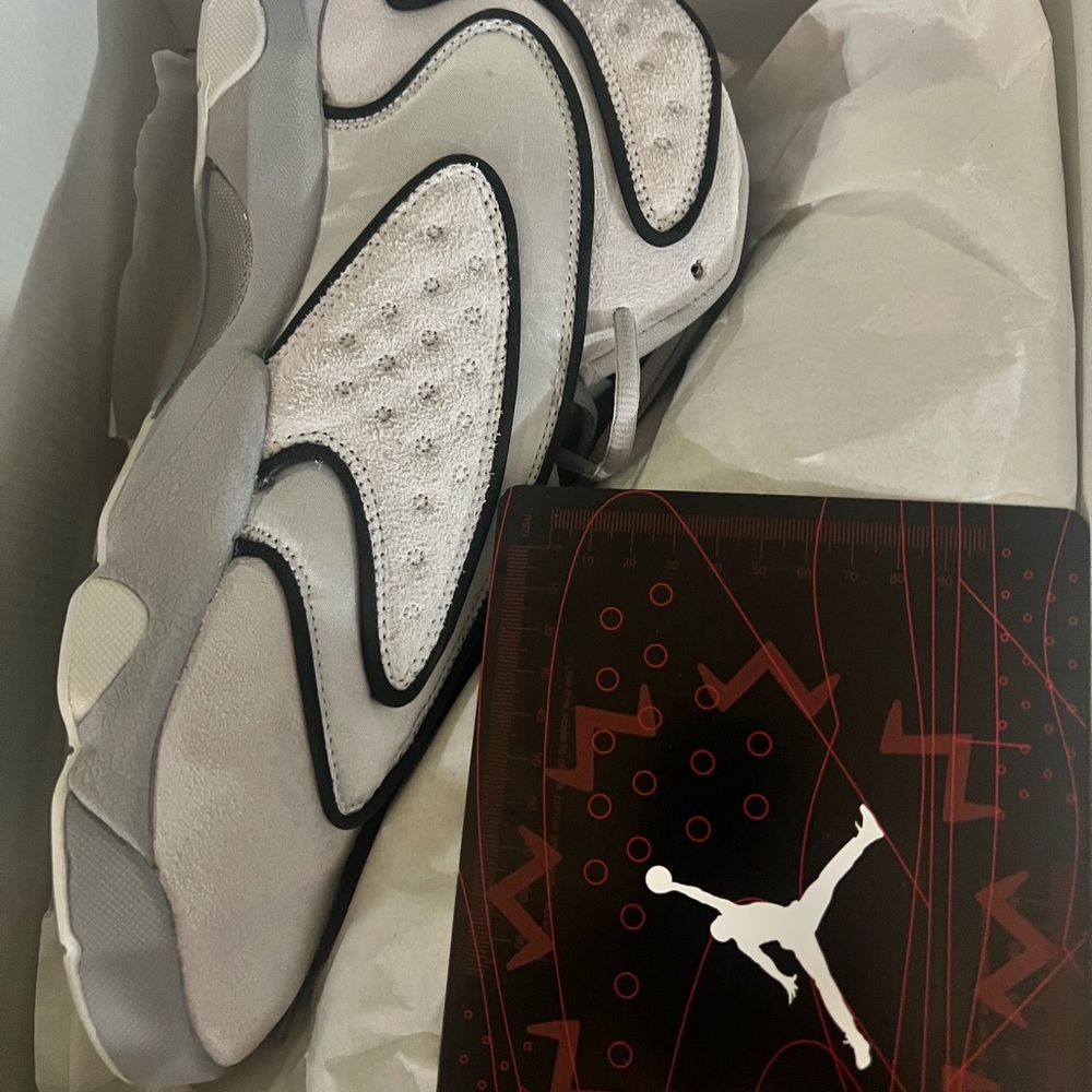 Air Jordan OG Sneakers in Neutral Gray and Black
